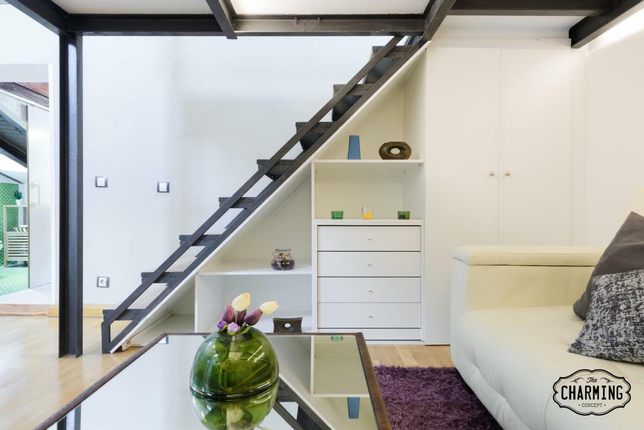 Charming Fuencarral Street Appartement Madrid Buitenkant foto