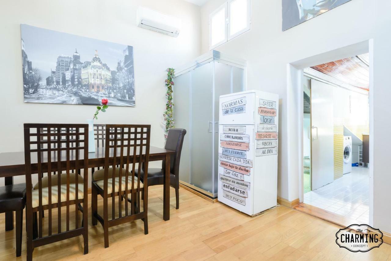 Charming Fuencarral Street Appartement Madrid Buitenkant foto